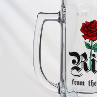 Кружка стеклянная для пива «Гамбург. Райз фром ашес», 330 мл, рисунок МИКС Кружка стеклянная для пива «Гамбург. Райз фром ашес», 330 мл, рисунок МИКС