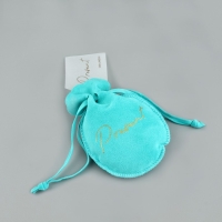 Мешок замшевый  &laquo;Подарок&raquo;, тиффани, тиснение, 9 &times; 12 см