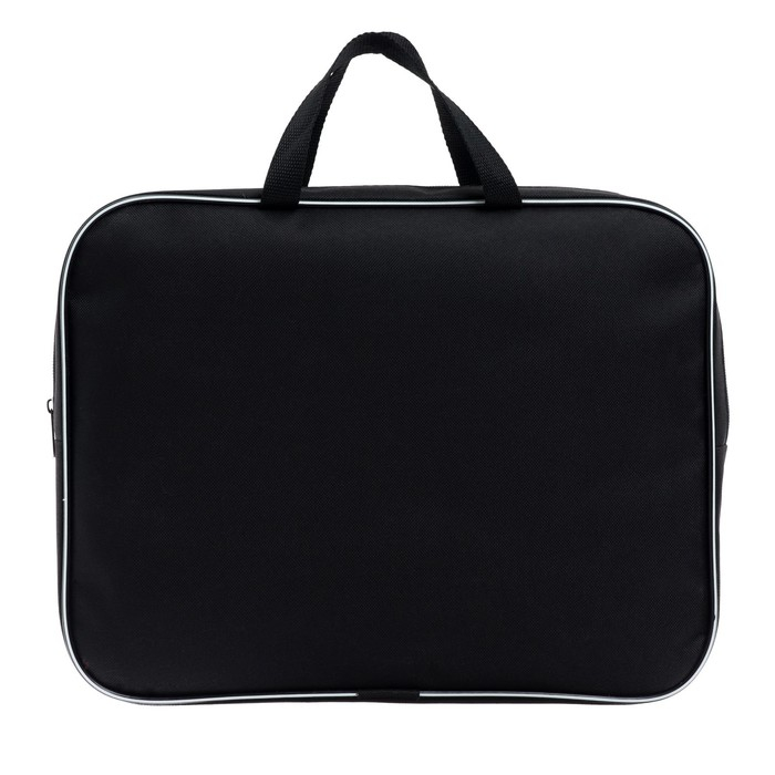 Папка с ручками текстильная А4, 350 х 270 х 70 мм, Calligrata "Авто в огне", нейлон