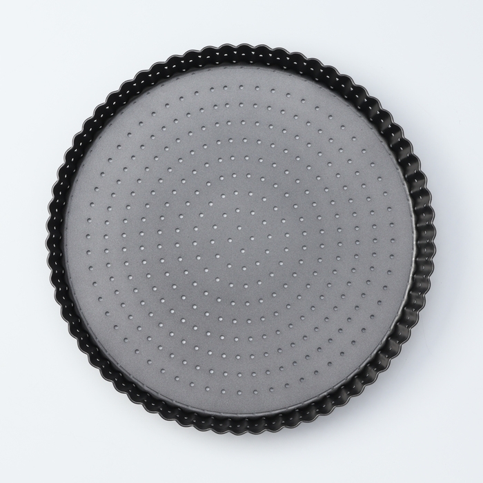 Форма для выпечки Доляна Galaxy перфорированная, 26&times;3 см, съёмное дно, антипригарное покрытие