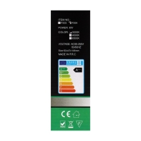 Светильник фасадный &laquo;Глосс&raquo;, FSD-045, 6 Вт, 3000К, 3 луча, IP65, 220 В, пластик, черный