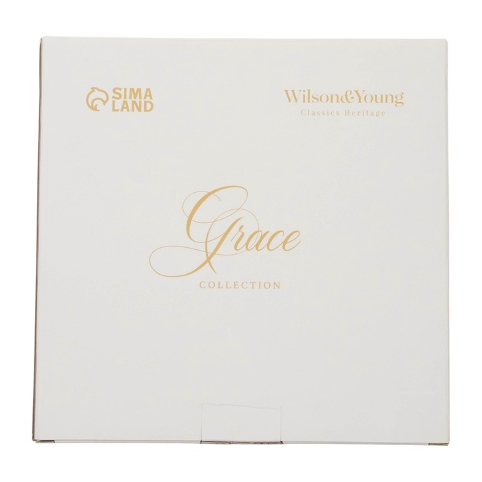 Тарелки WY Grace, d=25,5 см, набор 2 шт, фарфор