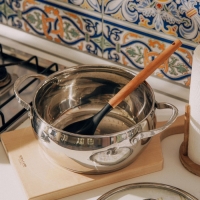 Кастрюля из нержавеющей стали SL Home &laquo;Олла&raquo;, 4 л, d=22 см, h=10,5 см, с крышкой, капсульное дно, индукция