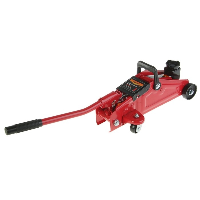 Домкрат гидравлический Sparta, 2 т, подкатной, в кейсе, подъем на 140–285 мм Домкрат гидравлический Sparta, 2 т, подкатной, в кейсе, подъем на 140–285 мм