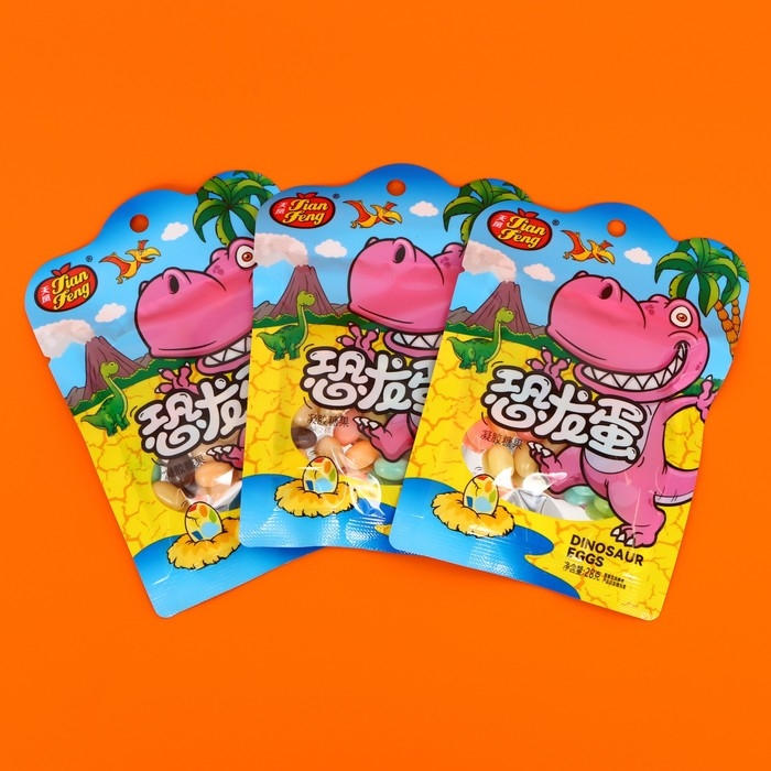 Набор  драже "Яйца динозавра", 28 г * 20 шт