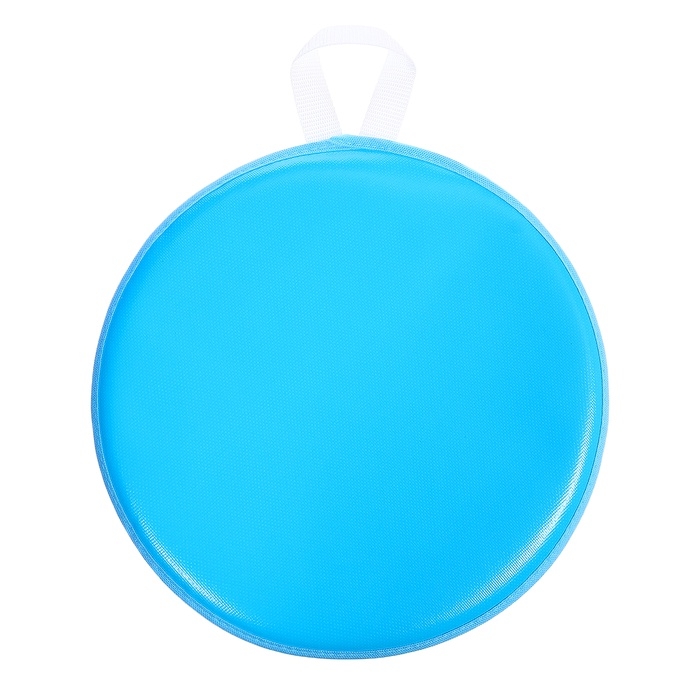 Ледянка мягкая, детская «Пингвин», диаметр 35 см, цвет голубой Ледянка мягкая, детская «Пингвин», диаметр 35 см, цвет голубой