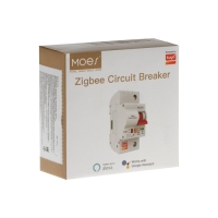 Умный выключатель MOES ZCB-SC-1P10, 10А, Zigbee, защита от перегрузки, голосовое управление Умный выключатель MOES ZCB-SC-1P10, 10А, Zigbee, защита от перегрузки, голосовое управление