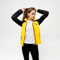 Ветровка ONLYTOP унисекс с сумкой black/yellow, р. 42 Ветровка ONLYTOP унисекс с сумкой black/yellow, р. 42