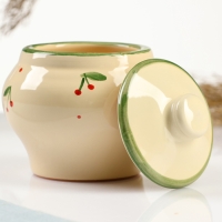 Горшок для запекания "Малый" 0,14л / 8,3х8см , кантри Горшок для запекания "Малый" 0,14л / 8,3х8см , кантри