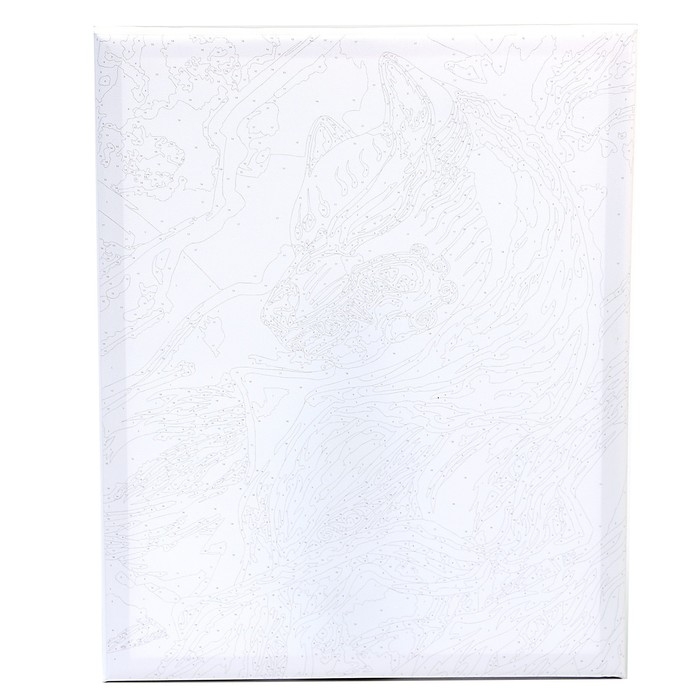 Картина по номерам на холсте с подрамником &laquo;Девушка в японской маске&raquo;, 40 х 50 см