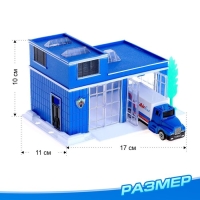 Набор игровой &laquo;Аэропорт&raquo; с металлическими машинами, МИКС