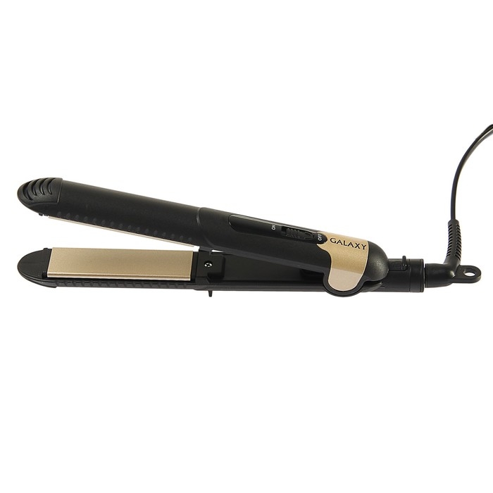 Выпрямитель Galaxy GL 4519, 40 Вт, керамическое покрытие, 85х20 мм, до 180 °С, чёрный Выпрямитель Galaxy GL 4519, 40 Вт, керамическое покрытие, 85х20 мм, до 180 °С, чёрный