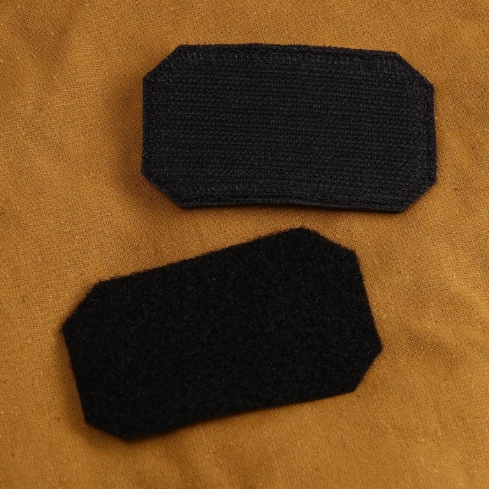 Нашивка-шеврон Нашивка-шеврон "Флаг России" с липучкой, гексагон, ПВХ, 7.8 х 4.8 см