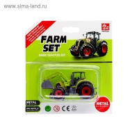 Машина металлическая «Фермер», МИКС Машина металлическая «Фермер», МИКС