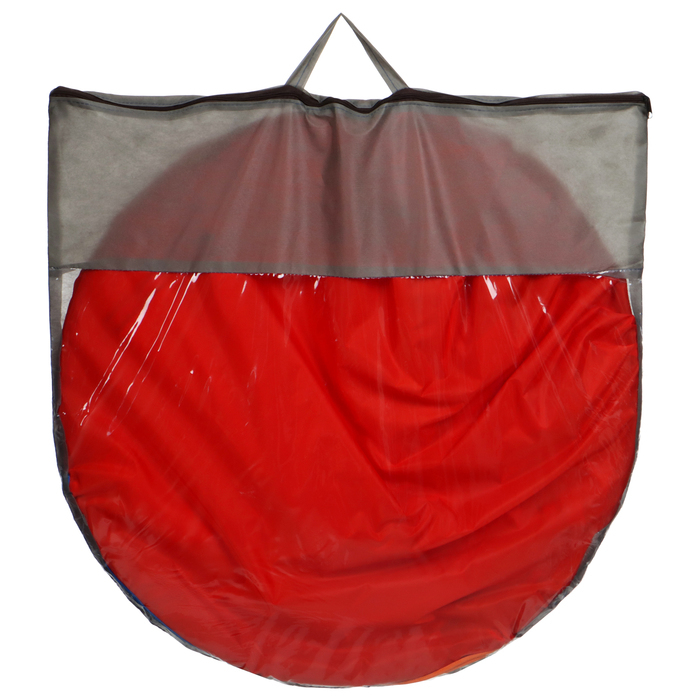 Качель-гамак детская, d=750, цвет красный