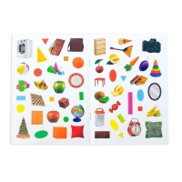 100 наклеек &laquo;Формы&raquo;, 12 стр.