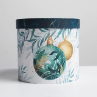 Коробка подарочная &laquo;Счастья в новом году&raquo;, 13 х 14 см, Новый год