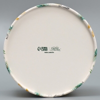 Набор шляпных коробок 3 в 1 &laquo;Золото&raquo;, 16 х 10, 14 х 9, 13 х 8.5 см, Новый год