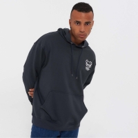 Толстовка мужская, цвет темно-серый, размер M (46)