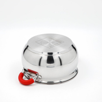 Кастрюля из нержавеющей стали Доляна &laquo;Вернер&raquo;, 2,5 л, d=18 см, с крышкой