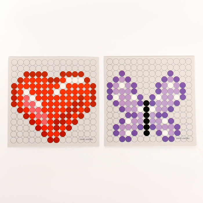 Термомозаика &laquo;Розовые мечты&raquo; с пинцетом, брелком