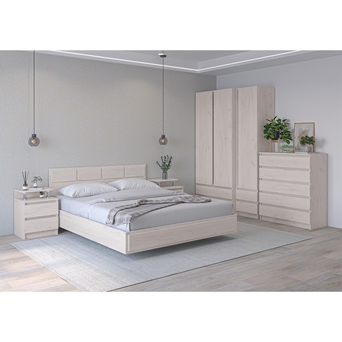 Кровать Зара 1600х2000 крафт белый Кровать Зара 1600х2000 крафт белый