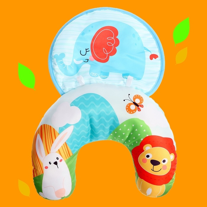 Развивающая подушка для детей &laquo;Львёнок&raquo;