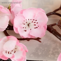 Цветы искусственные "Ветка сакуры" 3х60 см, розовый Цветы искусственные "Ветка сакуры" 3х60 см, розовый