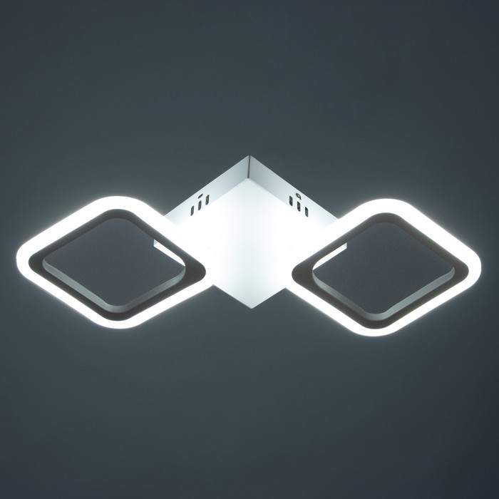 Люстра "Геометрия" LED 80Вт Белый 2700-6400к 48х23х5