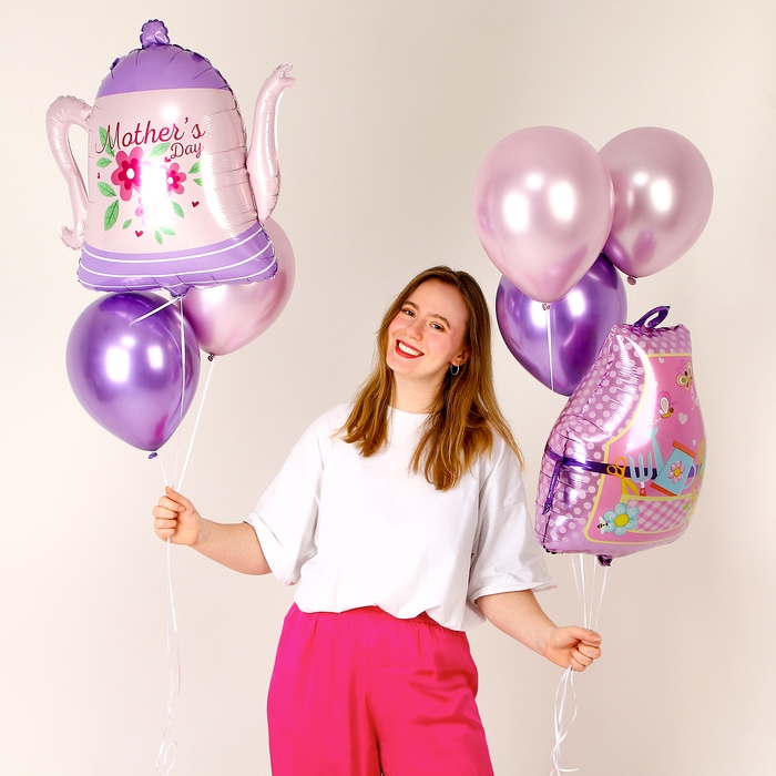 Набор шаров &laquo;Домашний&raquo;, фольга, латекс, 7 шт.