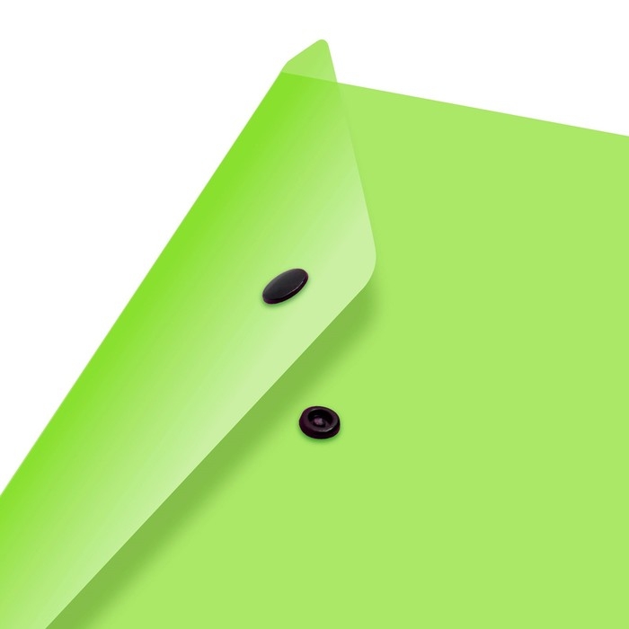 Набор папок-конвертов на кнопке 12 штук, А4, 180 мкм, Calligrata Neon, полупрозрачные, неоновый МИКС Набор папок-конвертов на кнопке 12 штук, А4, 180 мкм, Calligrata Neon, полупрозрачные, неоновый МИКС