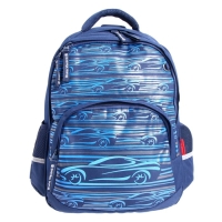 Рюкзак школьный Bruno Visconti, 40 х 30 х 19 см, эргономичная спинка, &laquo;Спорткар&raquo;, пенал в подарок