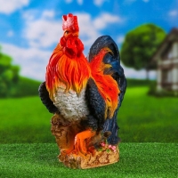 Садовая фигура "Петух андалузский" 46х42х23см Садовая фигура "Петух андалузский" 46х42х23см