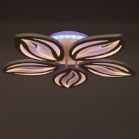 Светильник ГАЛЛОП "Галактика" 423700 LED 90W RGB белый 60,5х60,5х7,5см 4916809