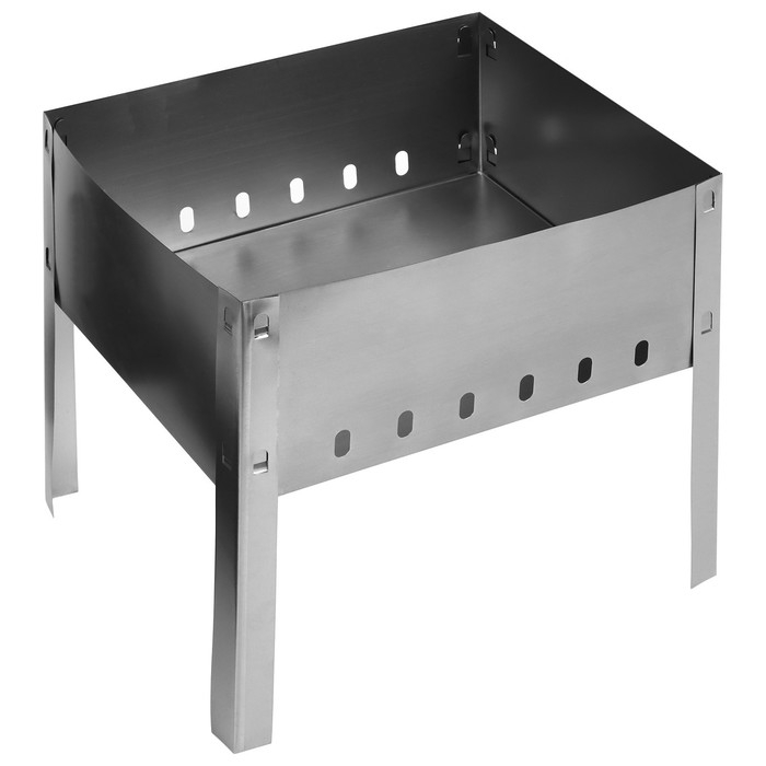 Мангал &laquo;Мини&raquo; без шампуров, 30х24х24 см, разборный