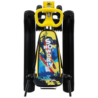 Снегокат с колёсами «Тимка спорт 6» Winter sport, ТС6/WS, с родительской ручкой, со спинкой и ремнём безопасности Снегокат с колёсами «Тимка спорт 6» Winter sport, ТС6/WS, с родительской ручкой, со спинкой и ремнём безопасности