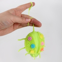 Мяч детский резиновый ёжка световой «Божья коровка», цвета МИКС , в шоубоксе Мяч детский резиновый ёжка световой «Божья коровка», цвета МИКС , в шоубоксе