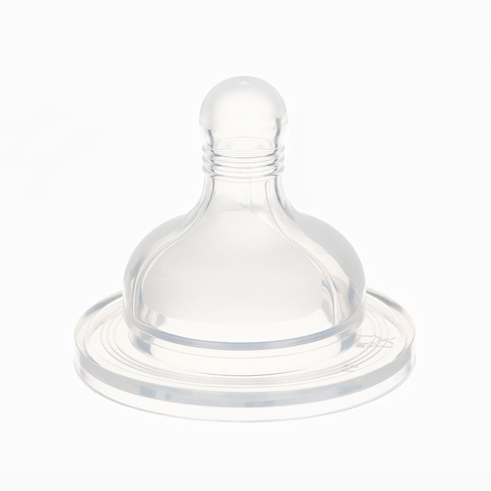 Бутылочка для кормления &Oslash;50мм ШГ, &laquo;Звезды&raquo;, 330мл, +3мес., цвет молочный