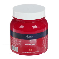 Краска акриловая художественная в банке 220 мл, ЗХК "Ладога", карминовая, 2223319 Краска акриловая художественная в банке 220 мл, ЗХК "Ладога", карминовая, 2223319