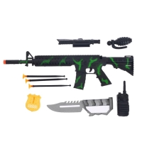 Набор полицейского &laquo;Спецназ&raquo;, 5 предметов, автомат стреляет присосками