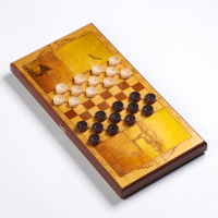 Нарды деревянные большие, настольная игра "Лев", 50 х 50 см, с шашками Нарды деревянные большие, настольная игра "Лев", 50 х 50 см, с шашками