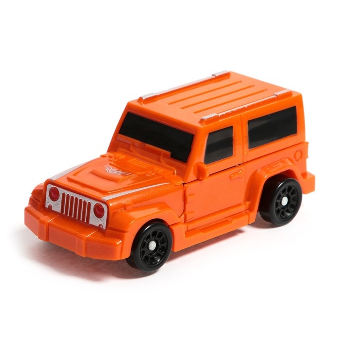 Робот-трансформер &laquo;Внедорожник&raquo;, цвет оранжевый