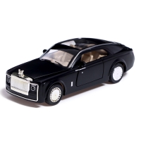 Машина металлическая &laquo;Люкс&raquo;, свет, звук, открываются двери, капот, инерция, цвет МИКС