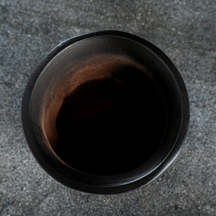 Кашпо - органайзер &laquo;Аделия&raquo; черное, 1л/ 16х13см