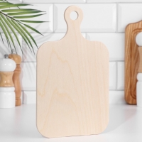 Доска разделочная деревянная "Классика", с ручкой, 25&times;15&times;0,6 см