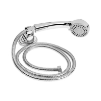 Cмеситель для ванны Accoona A7109, однорычажный, излив 300 мм, с душевым набором, хром