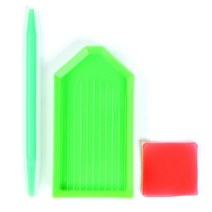 Алмазная мозаика с полным заполнением на холсте &laquo;Горное озеро&raquo;, 40 х 50 см