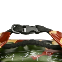 Гермомешок YUGANA, ПВХ, водонепроницаемый 10 литров, один ремень, хаки Гермомешок YUGANA, ПВХ, водонепроницаемый 10 литров, один ремень, хаки