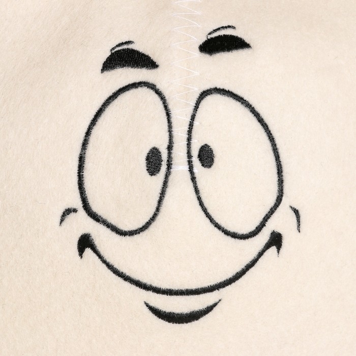 Шапка для бани с вышивкой Шапка для бани с вышивкой "Настроение 3"