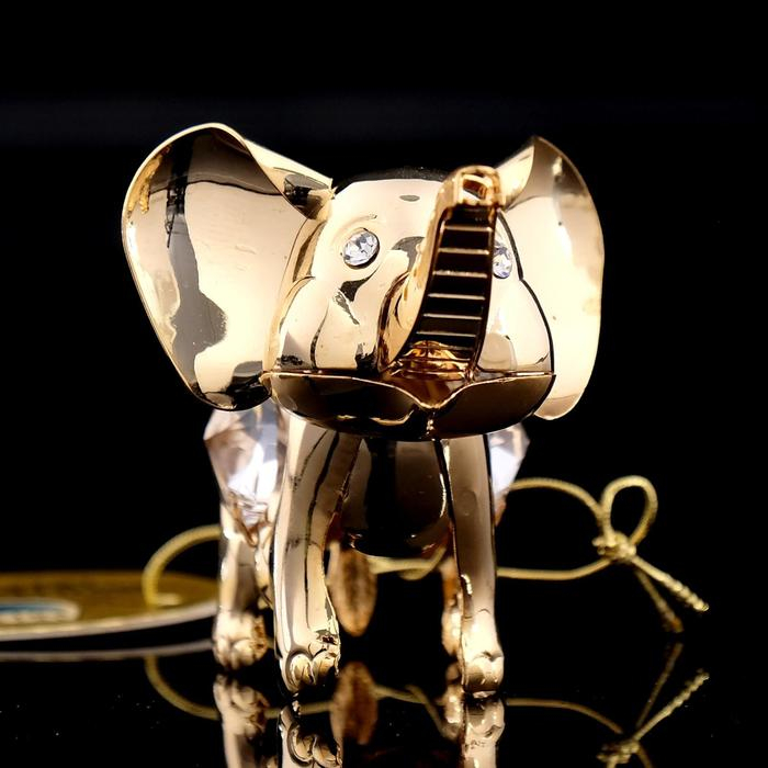 Сувенир &laquo;Слоник&raquo;, 7&times;4&times;4,5 см, с кристаллами